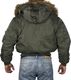 Kurtka męska Alpha Industries Alpha Industries 45P HOODED 01 SAGE GREEN - Kurtka Męska 1