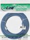 InLine Patch Cable - S / FTP (PiMf) - Cat.6A - 500MHz - Halogen Free - Copper - Blue - 15m (76815B) 3
