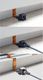 InLine InLine® Patch Cable Window Feedthrough, 2x RJ45 Jack, unshielded, 0.3m (69991I) 1