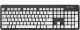 Klawiatura Logitech Przewodowa Czarno-biała  (920004060) 1