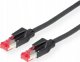 Draka Draka Secomp DRAKA UC900 SS27 - Patch- Cable - RJ- 45 (M) - RJ- 45 (M) - 1 m - pairs in metal foil (PiMf) - CAT 6e, smooth, halogen free - black (21.05.2016) 1