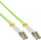 InLine InLine - Patch- Cable - LC Multi- Mode (M) to LC Multi- Mode (M) - 3,0m - glass fiber - 50/125 Micrometer - OM5 - halogen free - green (88543Q) 1