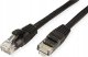 Value VALUE - Patch- Cable - RJ- 45 (M) to RJ- 45 (M) - 20 m - UTP - CAT 6a - shaped, without Haken - black, RAL 9011 (21.99.1469) 2