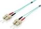 Equip Patchcord światłowodowy SC - SC, 50/125, 1m (255321) 1