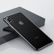 Baseus Baseus Simplicity żelowe etui pokrowiec z zatyczką na port ładowania iPhone XR przezroczysty czarny (ARAPIPH61-A01) 6