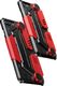 Baseus Gamer Gamepad Case składane etui pokrowiec dla graczy podstawka Apple iPhone 8 / 7 czerwony (WIAPGM-A02) 1