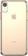 Baseus Baseus Simplicity żelowe etui pokrowiec z zatyczką na port ładowania iPhone XR przezroczysty złoty (ARAPIPH61-A01) 1