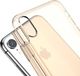 Baseus Baseus Simplicity żelowe etui pokrowiec z zatyczką na port ładowania iPhone XR przezroczysty złoty (ARAPIPH61-A01) 5