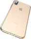 Baseus Baseus Simplicity żelowe etui pokrowiec z zatyczką na port ładowania iPhone XS / X przezroczysty złoty (ARAPIPH58-A0V) 4