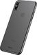 Baseus Wing Case ultracienkie etui pokrowiec iPhone X / XS czarny przezroczysty (WIAPIPH58-E01) 2