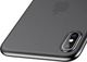 Baseus Wing Case ultracienkie etui pokrowiec iPhone X / XS czarny przezroczysty (WIAPIPH58-E01) 4