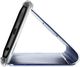 Hurtel Clear View Case futerał etui z inteligentną klapką Samsung Galaxy S7 G930 srebrny 5