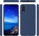 Hurtel Silicone Case elastyczne silikonowe etui pokrowiec Huawei P20 Lite czerwony 4