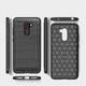 Hurtel Carbon Case elastyczne etui pokrowiec Xiaomi Pocophone F1 czerwony 9