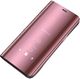 Hurtel Clear View Case futerał etui z inteligentną klapką Samsung Galaxy S9 Plus G965 różowy 1