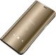 Hurtel Clear View Case futerał etui z inteligentną klapką Samsung Galaxy S9 Plus G965 złoty 1