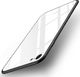 MSVII MSVII Tempered Glass Case etui pokrowiec nakładka ze szkła hartowanego iPhone 8 / 7 biały 1