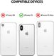 Ringke Ringke Air ultracienkie żelowe etui pokrowiec iPhone XS / X czarny (ARAP0019-RPKG) 7