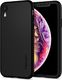 Spigen Nakładka Thin Fit 360 + szkło do Apple iPhone XR czarna 1