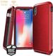 X-doria X-Doria Defense Lux - Etui aluminiowe iPhone Xs / X (Drop test 3m) (Red Leather) 1