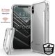 X-doria X-Doria Defense Shield - Etui aluminiowe iPhone Xs / X (Drop test 3m) (Silver/Clear) 1