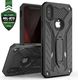 Zizo Zizo Static Cover - Pancerne etui iPhone Xs Max z podstawką (Black/Black) 1