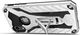 Zizo Zizo Static Cover - Pancerne etui iPhone XR z podstawką (Silver/Black) 6