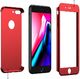 IPAKY iPaky 360 Protection etui na całą obudowę przód i tył + szkło hartowane iPhone 8 złoty 4