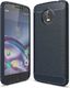 GSM City CASE ETUI CARBON LUX NIEBIESKI LENOVO MOTO G6 1