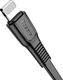 Kabel USB Baseus Baseus Tough wzmocniony płaski kabel przewód USB-C PD / Lightning 2M czarny (CAZYSC-B01) 1