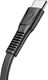 Kabel USB Baseus Baseus Tough wzmocniony płaski kabel przewód USB-C PD / Lightning 2M czarny (CAZYSC-B01) 3