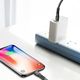 Kabel USB Baseus Baseus Tough wzmocniony płaski kabel przewód USB-C PD / Lightning 2M czarny (CAZYSC-B01) 7