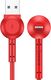 Kabel USB Baseus USB-A - Lightning 1 m Czerwony 1