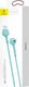 Kabel USB Baseus USB-A - Lightning 1 m Zielony 14
