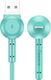 Kabel USB Baseus USB-A - Lightning 1 m Zielony 1
