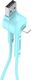 Kabel USB Baseus USB-A - Lightning 1 m Zielony 6