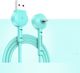 Kabel USB Baseus USB-A - Lightning 1 m Zielony 8