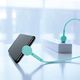 Kabel USB Baseus USB-A - Lightning 1 m Zielony 9