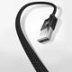 Kabel USB Baseus Baseus AntiLa Series Simple Version wytrzymały pleciony kabel przewód USB Lightning 1M 2.4A MFI czerwony 4