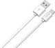 Kabel USB Devia USB-A - USB-C 2 m Biały (BRA006903) 2