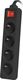 Listwa zasilająca Lanberg PS1 4 gniazda 1.5 m czarna (PS1-04E-0150-BK) 2