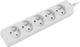 Lanberg 1.5m, biała, 5 gniazd, kabel wykonany z pełnej miedzi-PS0-05E-0150-W 1