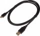 Kabel USB Digitus USB-A - miniUSB 1 m Czarny (DK-300160-010-E) 1