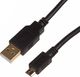 Kabel USB Digitus USB-A - microUSB 1 m Czarny (DK-300161-010-E) 1