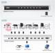 Aten przełącznik HDMI 8 port VS0801H-AT-G 1