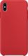 Hurtel Silicone Case elastyczne silikonowe etui pokrowiec iPhone XS Max czerwony 3