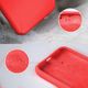 Hurtel Silicone Case elastyczne silikonowe etui pokrowiec iPhone XR czerwony 2