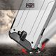 Hurtel Hybrid Armor pancerne hybrydowe etui pokrowiec Samsung Galaxy J6 Plus 2018 J610 srebrny 4
