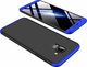 Hurtel 360 Protection etui na całą obudowę przód + tył Samsung Galaxy A6 2018 A600 czarno-niebieski 1