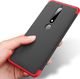 Hurtel 360 Protection etui na całą obudowę przód + tył Nokia 6.1 czarno-czerwony 5